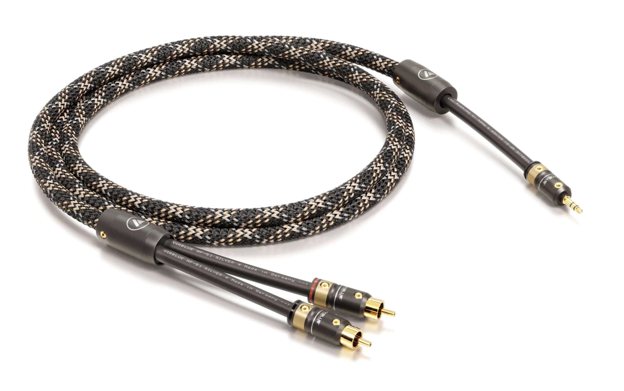 Amazon | VIABLUE ヴィアブルー NF-S1 Quattro3.5mm-RCA 1.0m